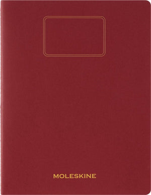 Moleskine schrift student xxl - zachte kraft - gelinieerd - rood