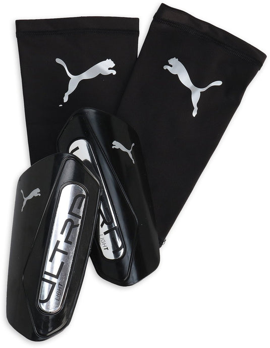 Puma ultra light sleeve unisex scheenbeschermer - black- silver