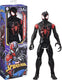 Marvel spider-man venomversus titan hero series miles morales, actiefiguur van 30 cm, 4+