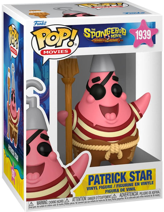 Funko spongebob schwammkopf the spongebob movie - patrick star (pop! movies) vinylfiguur 1939 unisex pop! - neutraal - standard