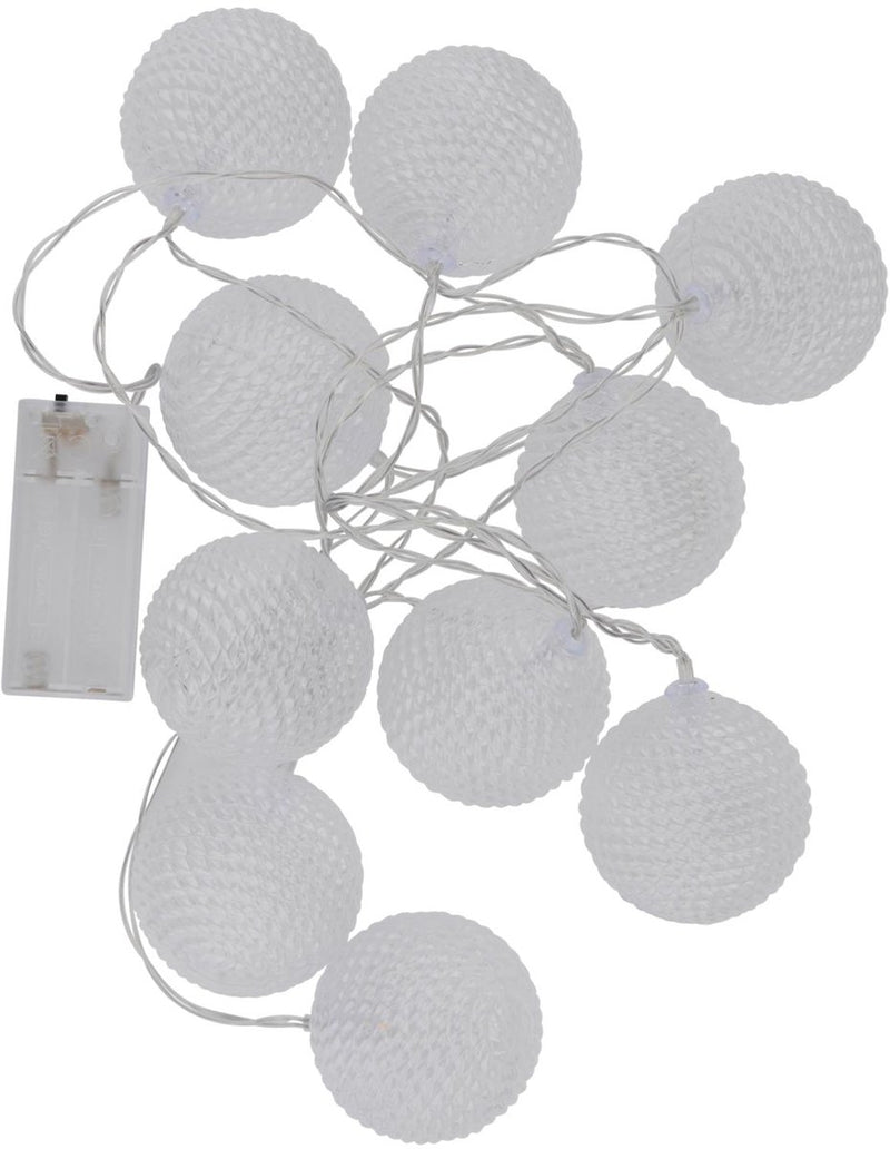 Afbeelding laden in galerijviewer, Arti casa snoer met 10 led-bolletjes

