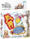 Creative craft group totum winnie de poeh rijgkaarten incl. veters - 5st.