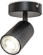 Briloner b.k.licht - opbouwspot - plafondspot zwart - spot met gu10 fitting - draaibar - kantelbaar - wandspots - ø5.5cm