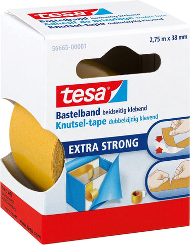 Quantore dubbelzijdige transparant knutseltape