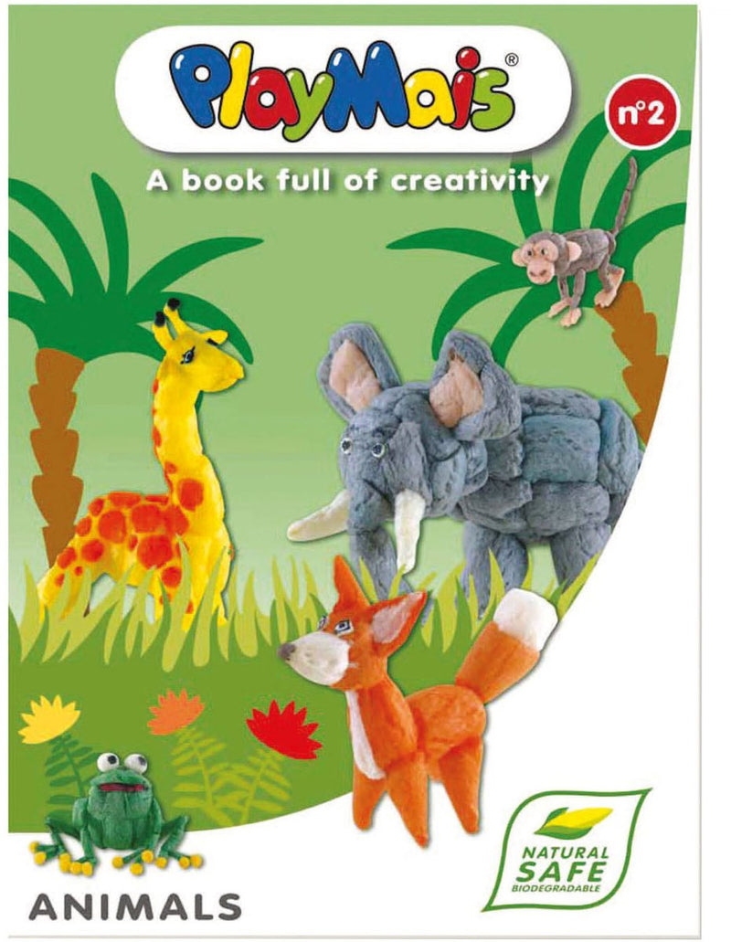 Afbeelding laden in galerijviewer, Playmais voorbeeldenboekje - dieren
