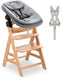 Hauck alpha newborn set pro - meegroei kinderstoelset vanaf geboorte - nature grey