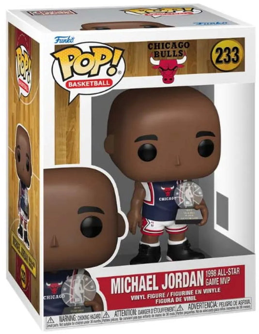 Funko pop! basketball: chicago bulls - michael jordan (1998 adg mvp)