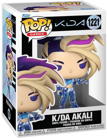 Funko league of legends k da akali vinylfiguur 1221 unisex pop! - neutraal - standard