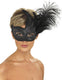 Smiffys dressing up costumes | headwear - ornate colombina feather mask