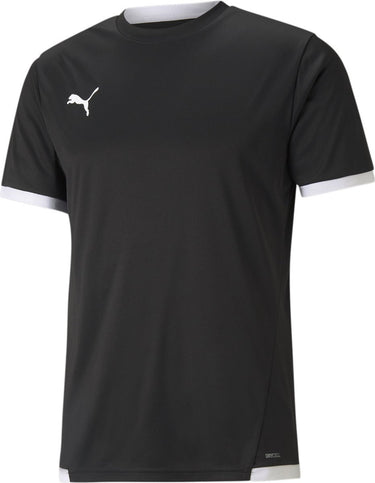 Puma teamliga jersey heren sportshirt - black- white