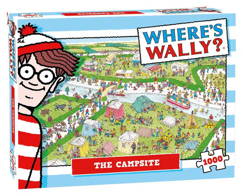 Plenty gifts puzzel where apos;s wally campsite 1000 stukjes