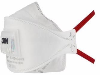 3m stofmasker ffp3 9332+ (10) | 10 stuk stuks