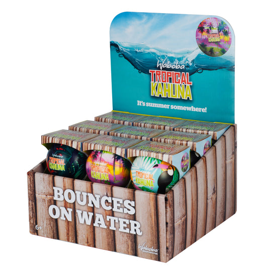 Waboba tropical kahuna bal 9 cm verschillende uitvoeringen