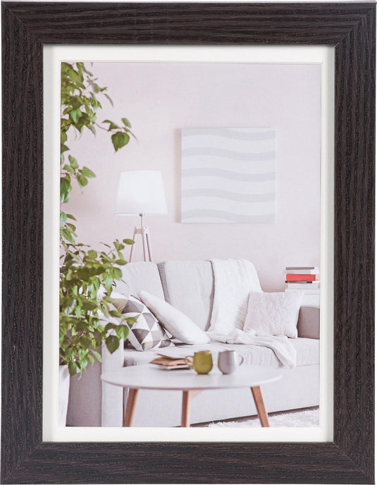 Henzo fotolijst - - modern - fotomaat 15x20 cm - donkerbruin