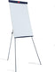 Nobo essence flipover van staal - met driepootstatief - magnetisch - wit