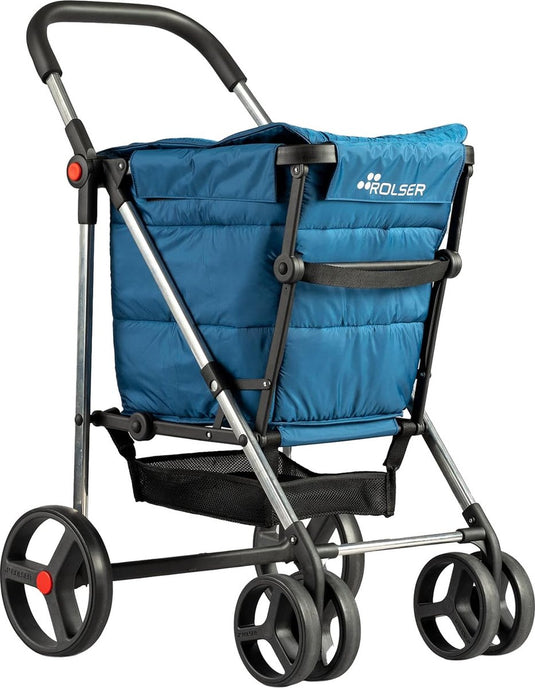 Rolser boodschappentrolley basket polar 4b - marino