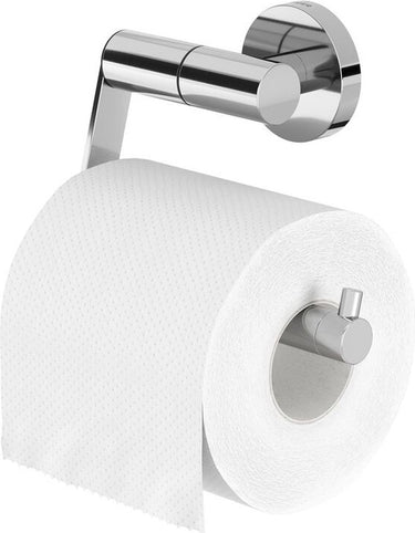 Tiger boston - wc rolhouder zonder klep - toiletrolhouder - zonder boren - boren of lijmen - rvs gepolijst
