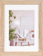 Henzo fotolijst - - modern - fotomaat 18x24 cm - lichtbruin