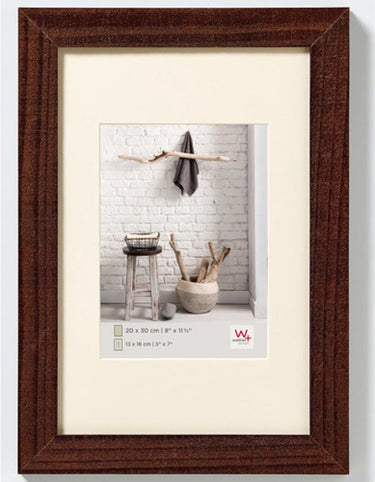 Walther home - houten lijst - fotoformaat 40x50 cm - walnoot