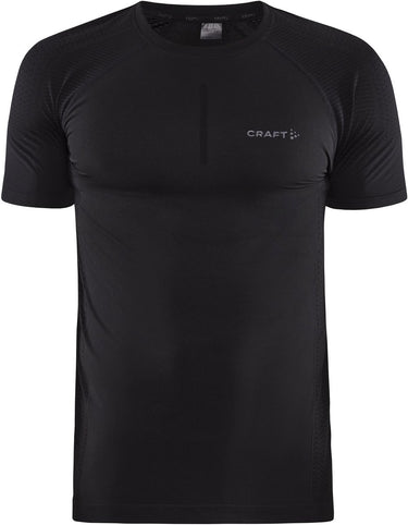 Craft adv cool intensity ss tee m heren thermoshirt - zwart