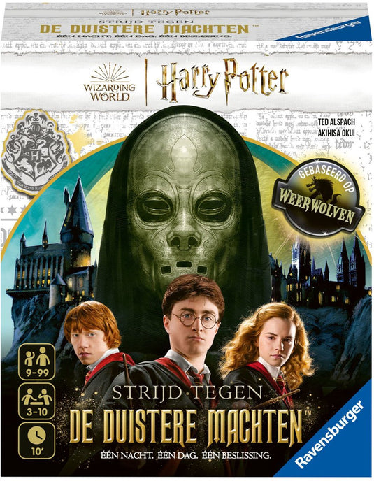 Ravensburger weerwolven harry potter | magie, verdenkingen en verborgen rollen | vanaf 3 spelers