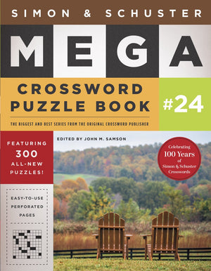 S s mega crossword puzzles- simon schuster mega crossword puzzle book #24