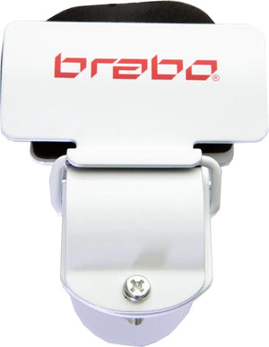 Brabo hockeystick fietsklem - wit