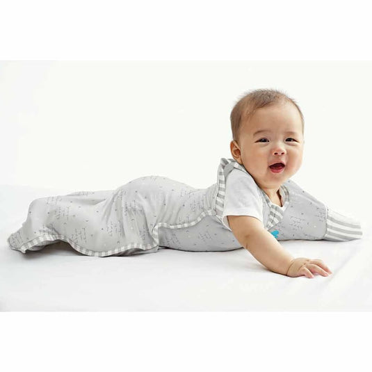 Love to Dream Love to Dream Babydoek Swaddle Up Transition Bag Lite fase 2 M grijs
