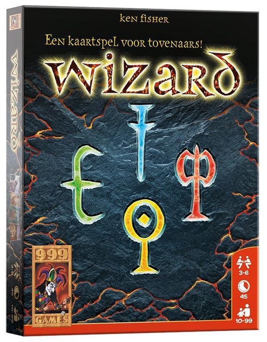 999games 999 games - wizard - kaartspel - familiespel - gezelschapsspel - klein cadeautje