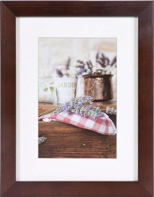 Henzo fotolijst - - jardin - fotomaat 15x20 cm - donkerbruin