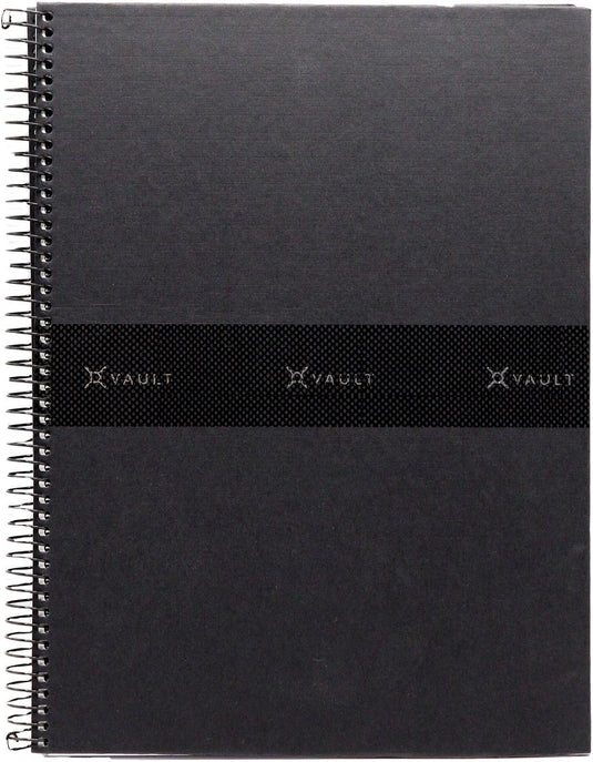 Kangaro ancor spiraalblok - vault - formaat a5 - hardcover - met ruit 5mm - 2 stuks - an-099638-a