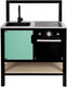 Small foot - houten speelkeuken industrieel, 6dlg.