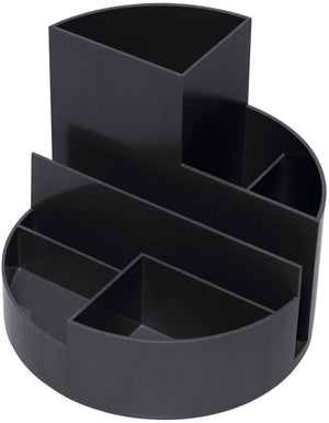 Maul pennenkoker rundbox kunststof 14 x 14 x 12.5 cm zwart