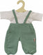 Heless poppen tuinbroek groen, 28-35 cm