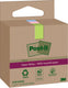 Post-it super sticky notes recycled | 70 vel | ft 47 | 6 x 47 | 6 mm | assorti | pak van 3 blokken