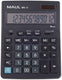 Maul bureaurekenmachine mxl 12 lcd-scherm 1-regelig, 12 cijfers solar batterij 20.5 x 15.5 x 3.5 cm zwart