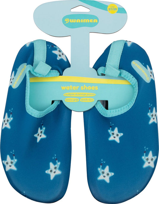 Waimea waterschoen - kinderen - antislip - extra grip - blauw - maat 31 32