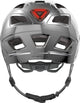 Abus fietshelm hyban 2.0 chrome silver l - 56-61 cm - zilver - geschikt voor gebruik op elektrische fietsen - stadsfietsen - 460 g