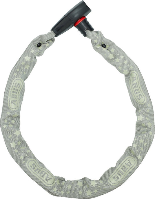 Abus fietsslot kettingslot - catena 6806k color - security level 6 - grijs - 85 cm - geschikt voor elektrische fietsen en stadsfietsen