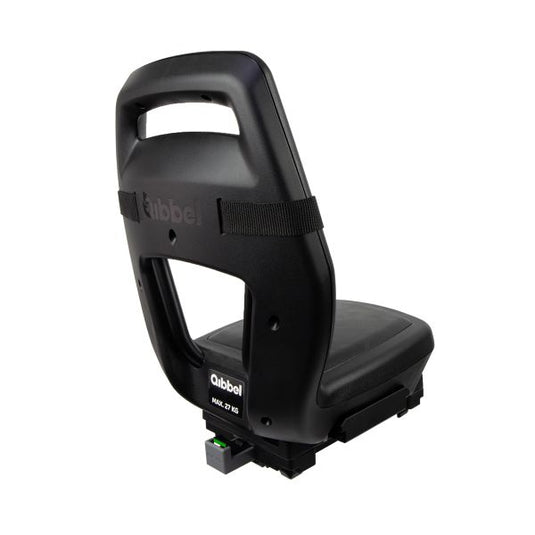 Qibbel achterzitje junior mik hd zwart compleet q350