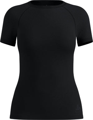 Odlo performance x-light base layer met korte mouwen - vrouwen - zwart - s