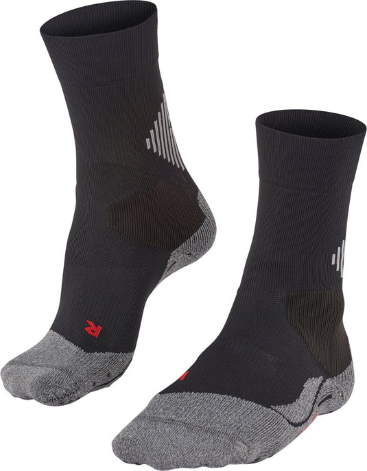 Falke 4grip stabilizing voor maximale snelheid functioneel materiaal sokken unisex zwart - maat 46-48
