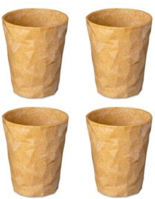Koziol drinkbeker, 0.25 l, set van 4, organic, houtvezels - | club s 2.0