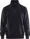 Merkloos sans marque blaklader sweatshirt jersey 1 2 rits 3365-1048 - zwart - xxxl