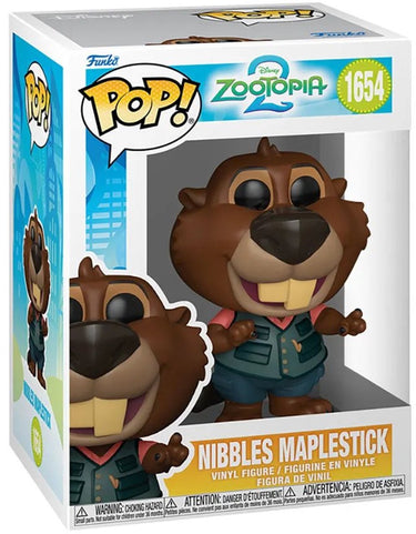 Funko pop! disney: zootopia 2 - nibbles maplestick #1654