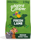 Edgard cooper adult hondenbrokken voor medium honden, verse lam, 2.5kg, graanvrij en hypoallergeen recept met natuurlijke ingrediënten, perfecte vezelbalans