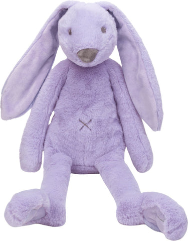 Happy horse recycled konijn richie knuffel 58 cm - lila - baby knuffel