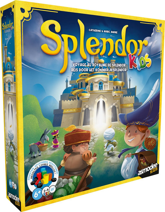 Asmodee bordspel splendor kids - strategisch kinderspel avontuur.