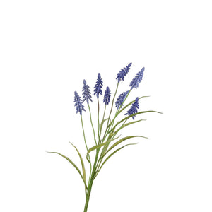 Roberts collection kunstbloem druifjes mix blauw 60cm bundel van 2
