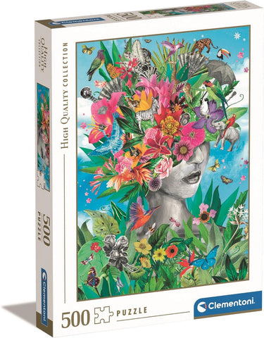 Clementoni legpuzzel head in the jungle, 500st.